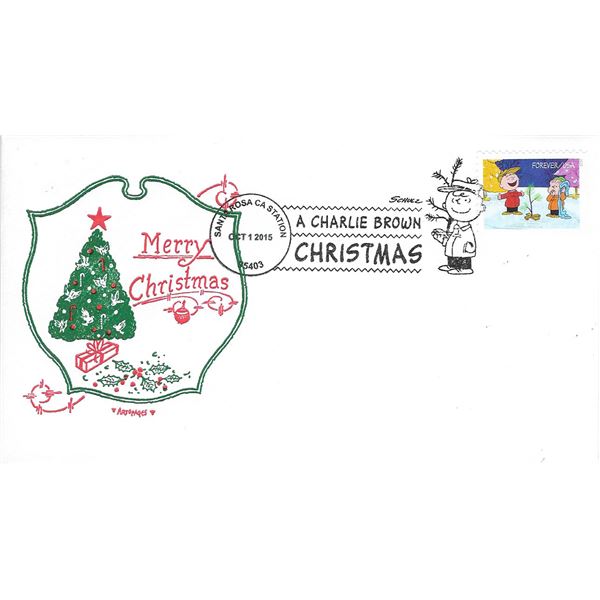 Merry Christmas - A Charlie Brown Christmas FDC
