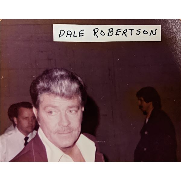 Dale Robertson original photo