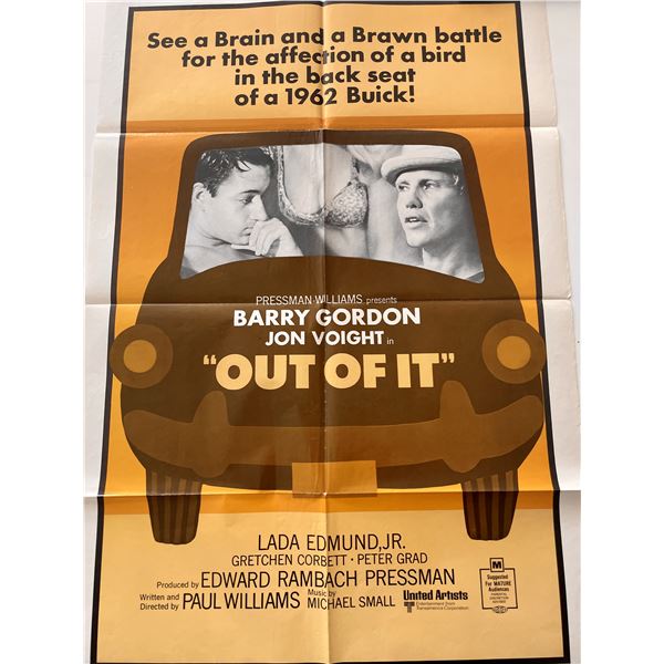 Out of It 1969 vintage movie poster