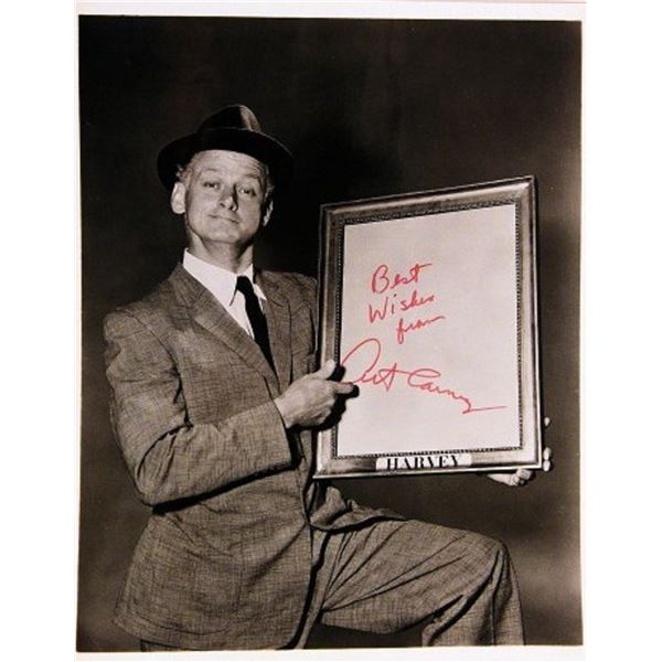 Art Carney signed promo photo