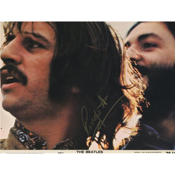 Ringo Starr signed photo