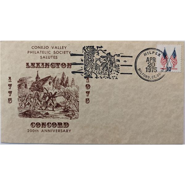 Lexington Concord 200th Anniversary First Day Cover