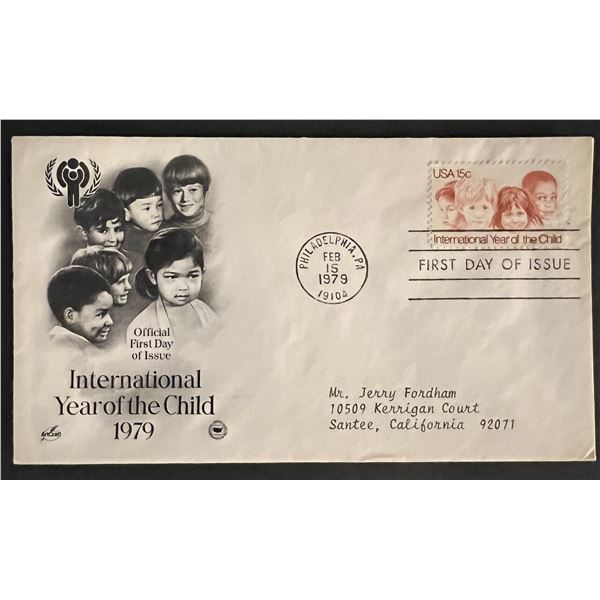 Year of the Child First Day Cover