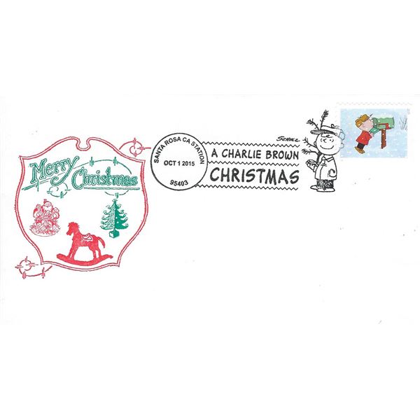 Merry Christmas - A Charlie Brown Christmas FDC