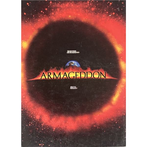 Armageddon movie press book