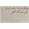 Image 1 : John Kimbrough original signature
