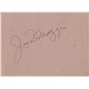 Image 1 : Joe DiMaggio signature slip