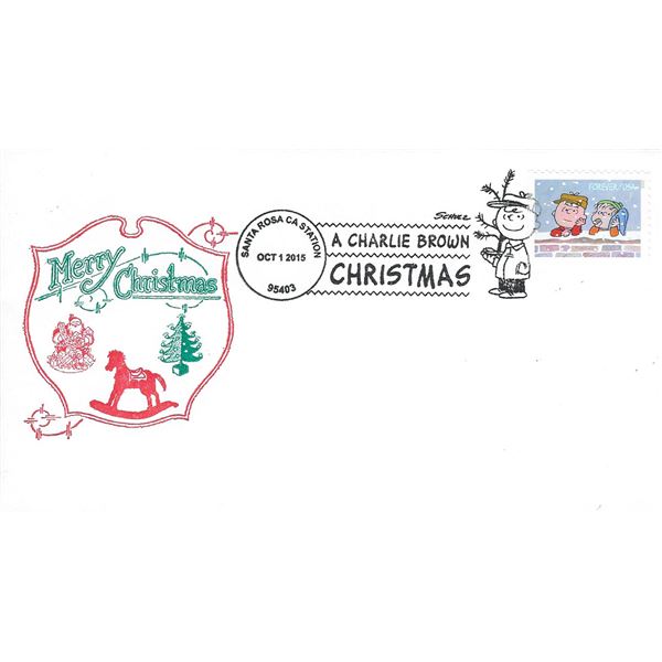 Merry Christmas - A Charlie Brown Christmas FDC