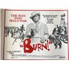 Image 1 : Burn! 1969 vintage movie poster