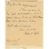 Image 1 : First Lady Helen Taft hand written signed letter written in 1935