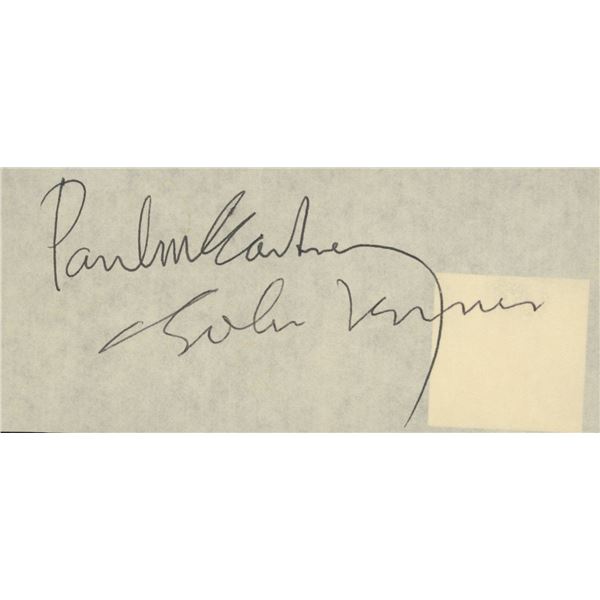 Paul McCartney and John Lennon signature cut
