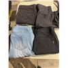 Image 1 : 3 pairs of jeans and one pair of shorts