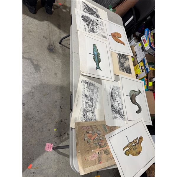 Kettle Valley railway and other artwork