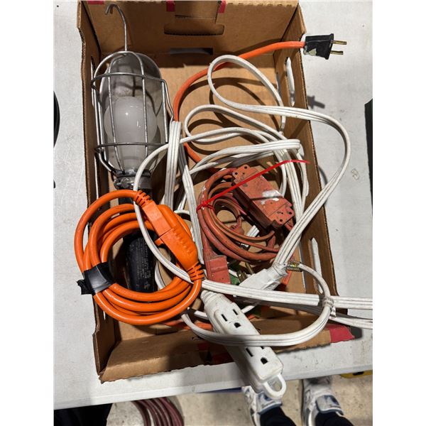 Trouble light and cords