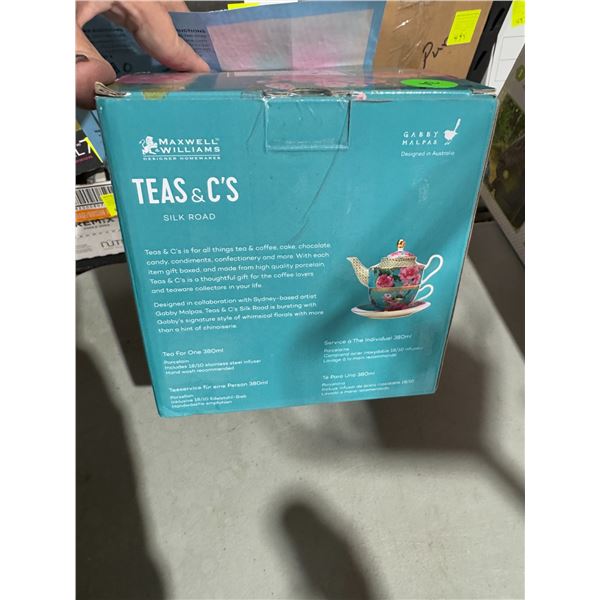 Tea for one with infuser