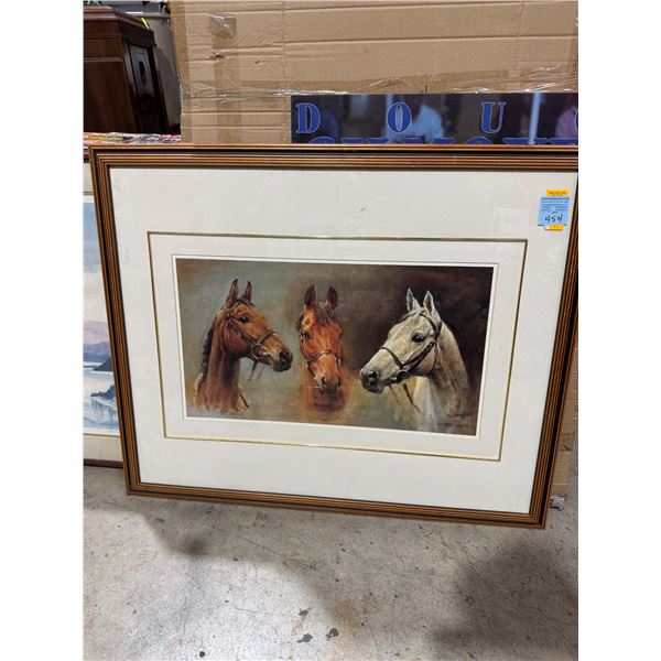 Desert orchid horse artwork