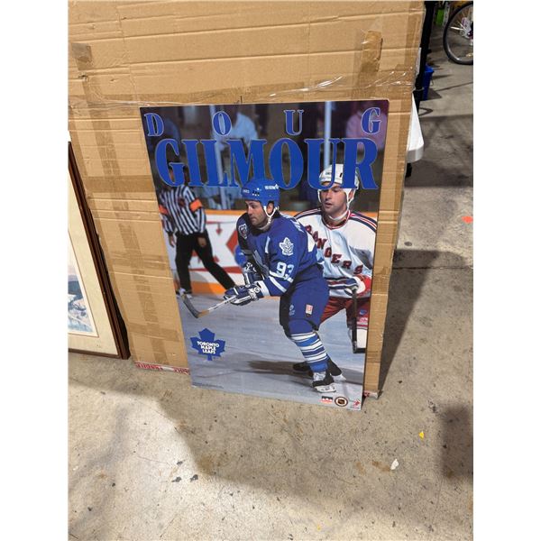 Doug Gilmore while hanging