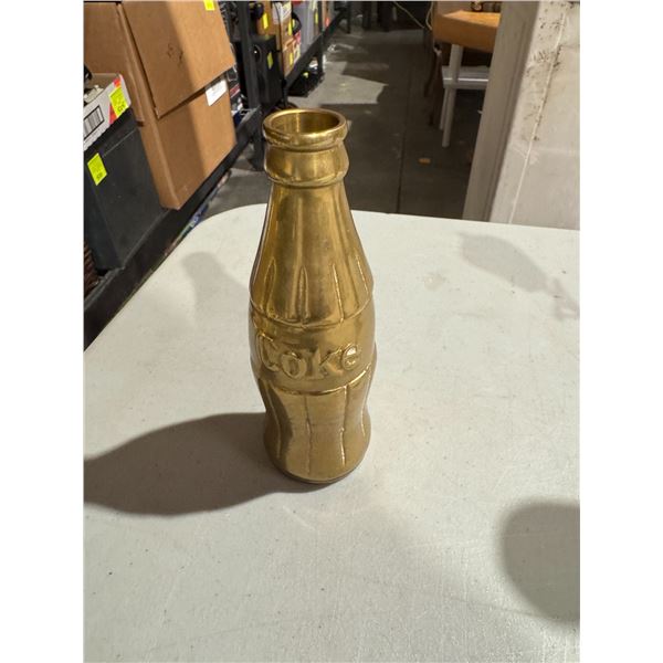 Brass Coca-Cola bottle