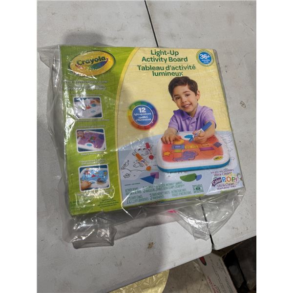 Crayola light up activity board