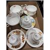 Image 1 : Tea, cups, and saucers