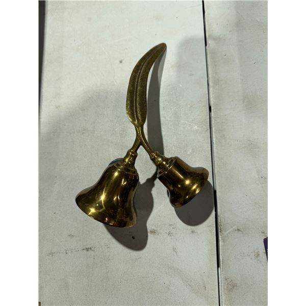 Brass feather bells