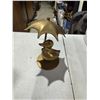 Image 1 : Brass duck and umbrella
