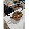 Image 1 : Early copper brass kettle