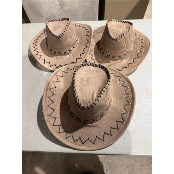 3 hats