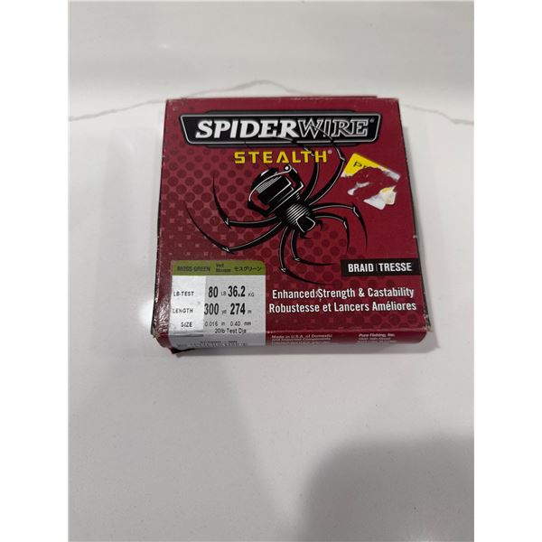 Spider wire Stealth 80lb 30 yard