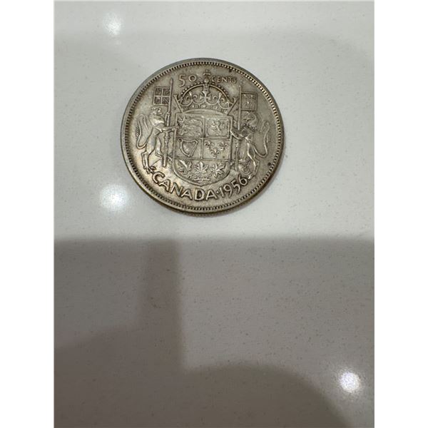1956 Canada Silver $0.50