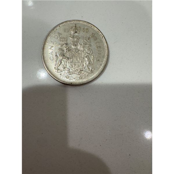 1965 Canada Silver$0.50