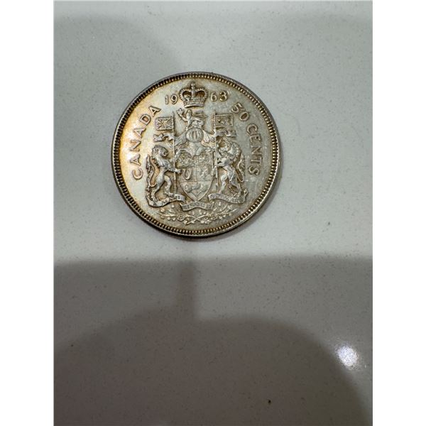 1963 Canada Silver $0.50