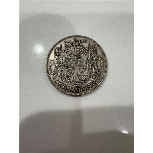 1962 Canada silver $0.50