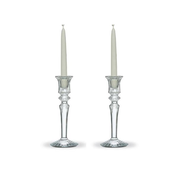 Baccarat Crystal Candleholders, Mille Nuits, Sealed