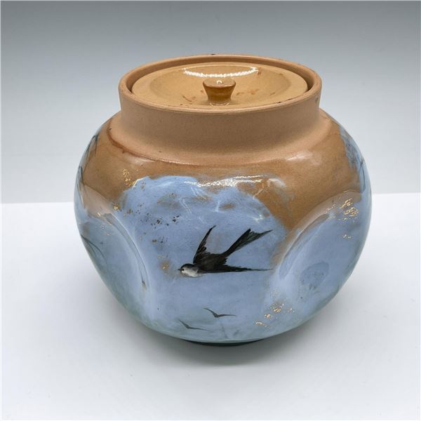 Rookwood Pottery by Rettig Landscape Covered Box