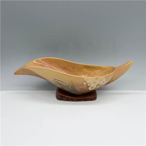 Vintage Roseville Pottery Wincraft Apricot Console Bowl