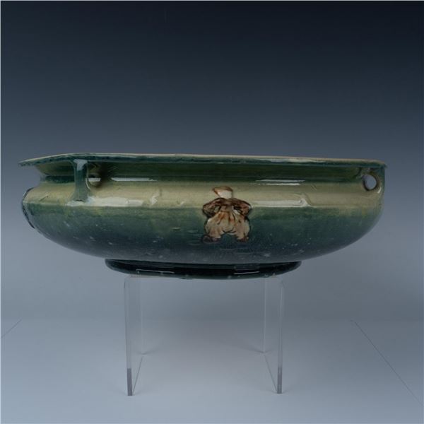 Vintage Art Pottery Bowl Centerpiece, Holland