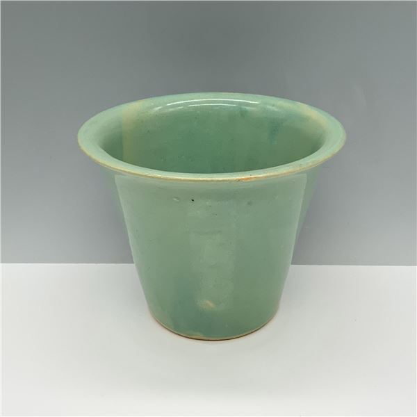 American Jade Green Pottery Planter