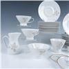 Image 2 : 41pc Rosenthal Dessert Service Set for 12, Classic Rose
