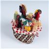Image 2 : 4pc Spreader Set with Base, Picnic Basket