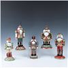 Image 1 : 5pc Fitz & Floyd Nutcracker Figurines