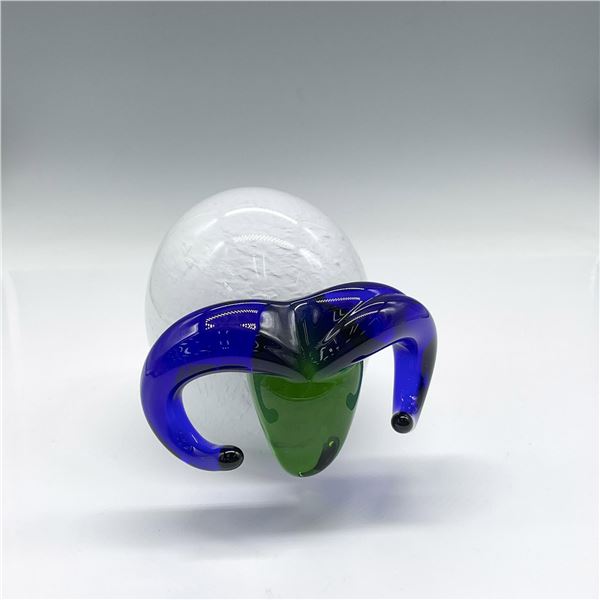 Beranek Handblown Art Glass Figurine, Ram