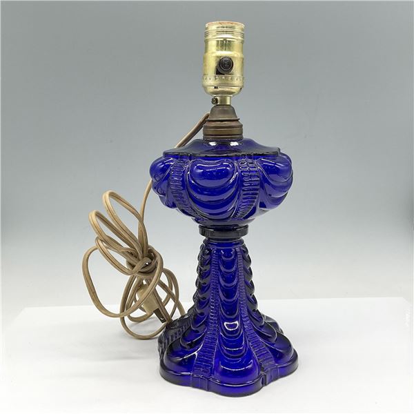 Cobalt Blue Coolidge Drape Table Lamp