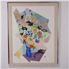 Image 1 : Joseph Brun, Cubist Style Original Oil on Canvas, Signed