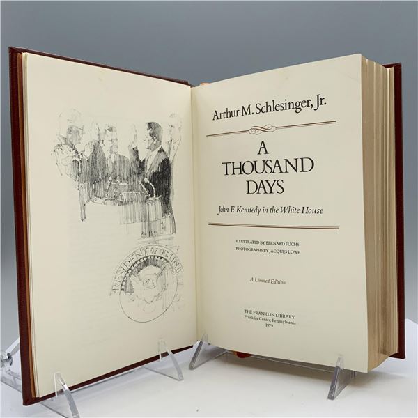 Arthur M. Schlesinger, Jr. Signed Ltd. Ed. Book, A Thousand Days