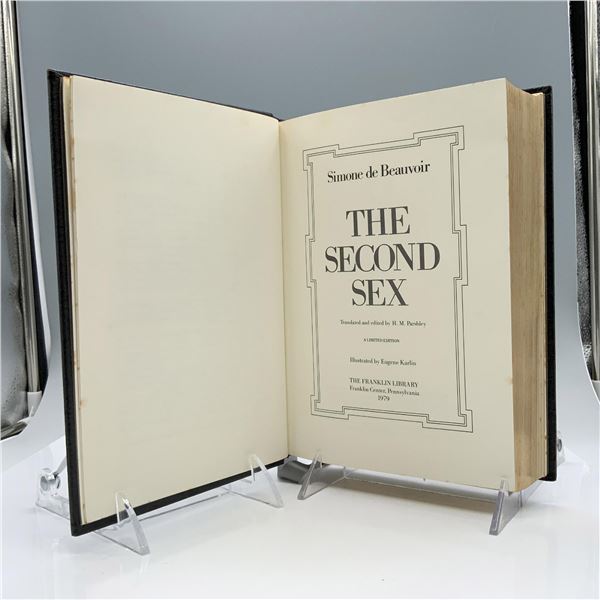 Simone de Beauvoir Signed Ltd. Ed. Book, The Second Sex