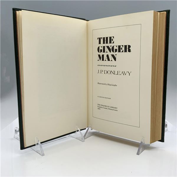 J. P. Donleavy Signed Ltd. Ed. Book, The Ginger Man