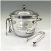 Image 1 : 4pc Vintage Ice Bucket Award with Three Tongs