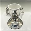 Image 2 : 4pc Vintage Ice Bucket Award with Three Tongs