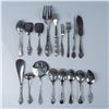 Image 6 : 17pc Unique Silverplate Serving Utensils, One Sterling